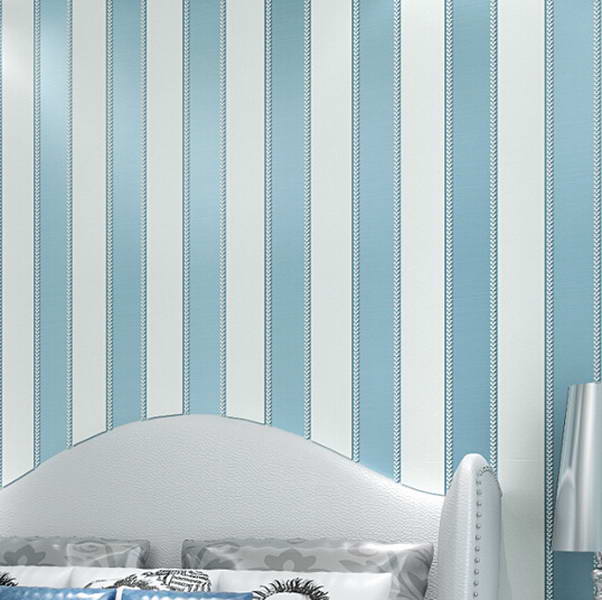 » High Quality Mural modern striped wallpaper for wall papel de parede ...